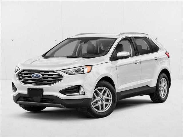 Star White Metallic Tri-Coat 2022 Ford Edge SEL AWD SUV / Crossover All-Wheel Drive 8-Speed Automatic