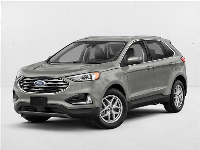 Iconic Silver Metallic 2022 Ford Edge SEL AWD SUV / Crossover All-Wheel Drive 8-Speed Automatic