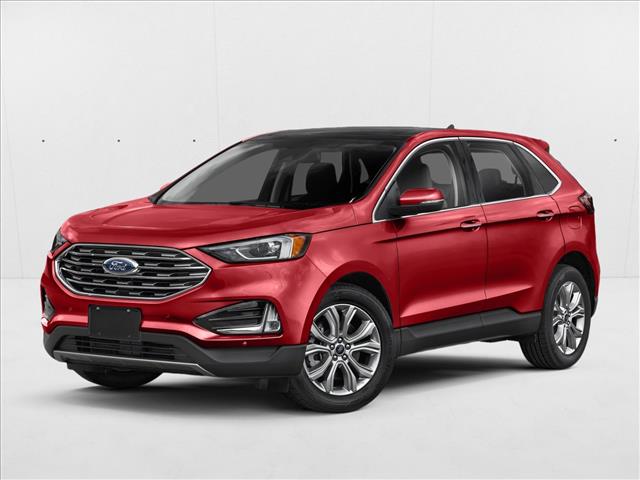 Rapid Red Metallic Tinted Clearcoat 2022 Ford Edge SUV / Crossover All-Wheel Drive 8-Speed Automatic