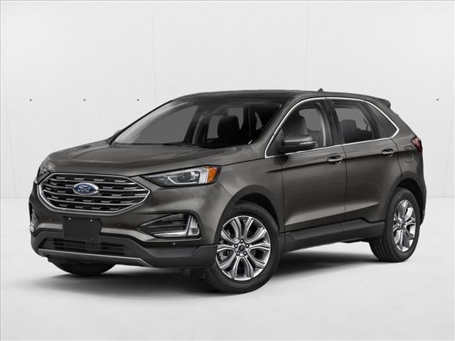Carbonized Gray Metallic 2022 Ford Edge Titanium AWD SUV / Crossover All-Wheel Drive 8-Speed Automatic
