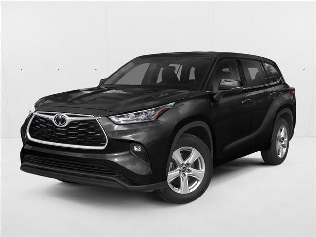 Midnight Black Metallic 2022 Toyota Highlander L FWD SUV / Crossover Front-Wheel Drive Automatic