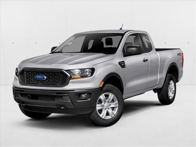 Iconic Silver Metall 2022 Ford Ranger XL SuperCab 4WD Pickup Truck Four-Wheel Drive Automatic