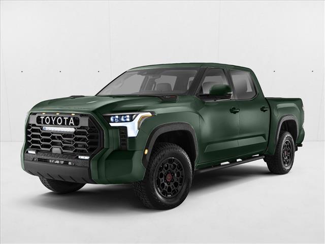 Army Green 2022 Toyota Tundra SR5 CrewMax Cab 4WD Pickup Truck Four-Wheel Drive Automatic