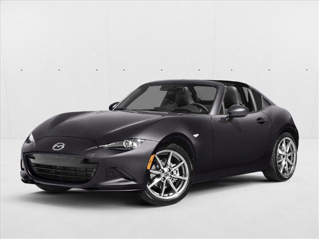 Silver/Gray 2022 Mazda MX-5 Miata Convertible Rear-Wheel Drive 6-Speed Manual