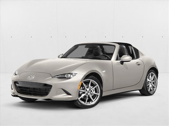 Gray (Platinum Quartz Metallic) 2022 Mazda MX-5 Miata Convertible Rear-Wheel Drive Automatic