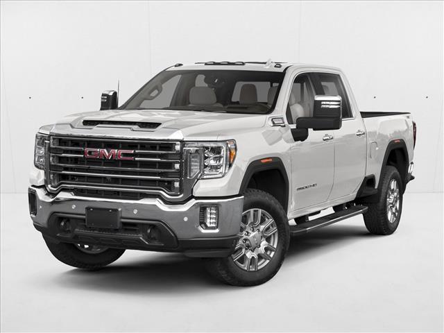 Summit White 2023 GMC Sierra 3500HD SLT Crew Cab 4WD Pickup Truck Four-Wheel Drive Automatic