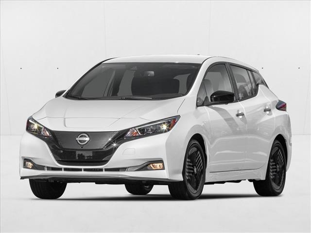 Glacier White 2023 Nissan LEAF Hatchback Front-Wheel Drive Automatic