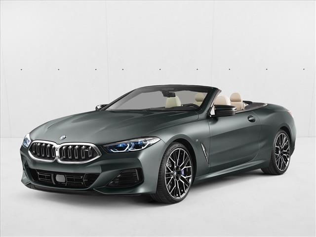 Gray (Skyscraper Grey Metallic) 2023 BMW 8 Series Convertible All-Wheel Drive Automatic