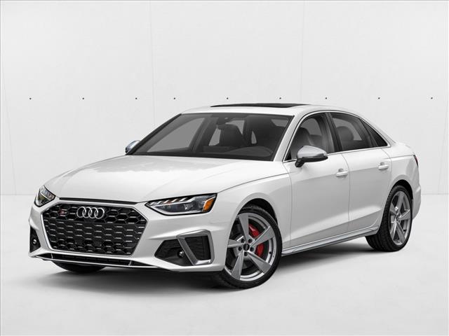 Glacier White Metallic 2023 Audi S4 Sedan All-Wheel Drive Automatic