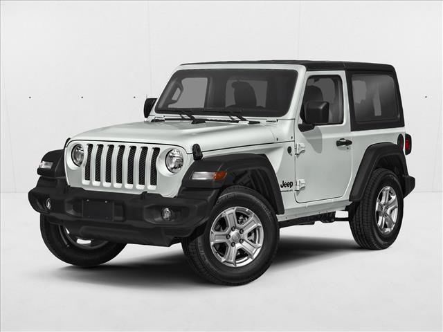 Bright White Clearcoat 2023 Jeep Wrangler SUV / Crossover Four-Wheel Drive 6-Speed Manual