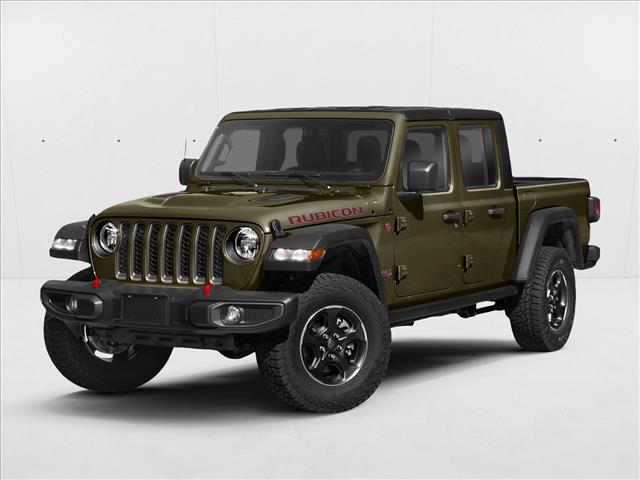 Green 2023 Jeep Gladiator Pickup Truck Four-Wheel Drive 6-Speed Manual