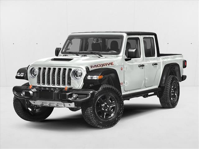 Bright White Clearcoat 2023 Jeep Gladiator Mojave Crew Cab 4WD Pickup Truck Four-Wheel Drive 8-Speed Automatic