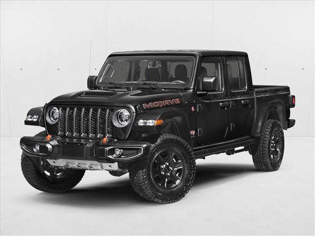Black Clearcoat 2023 Jeep Gladiator Mojave Crew Cab 4WD Pickup Truck Four-Wheel Drive 8-Speed Automatic