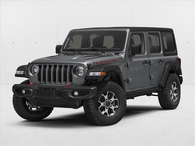 Bright White Clearcoat 2023 Jeep Wrangler Rubicon 4-Door 4WD SUV / Crossover Four-Wheel Drive 6-Speed Manual