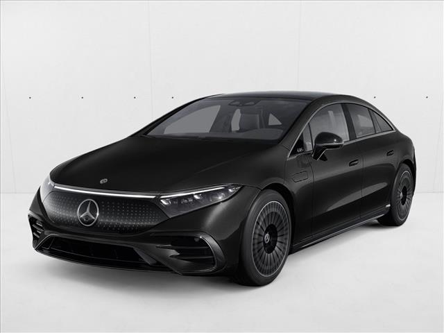 Obsidian Black Metallic 2023 Mercedes-Benz EQS Sedan All-Wheel Drive Automatic