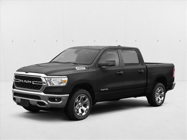 Diamond Black Crystal Pearlcoat 2023 RAM 1500 Lone Star Crew Cab RWD Pickup Truck 4X2 8-Speed Automatic
