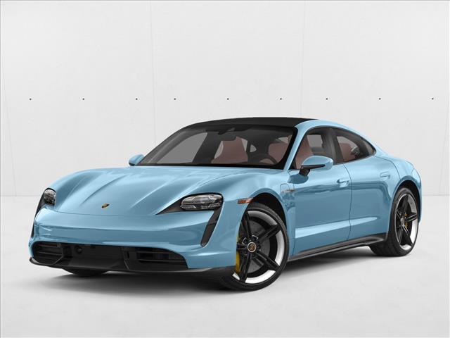 Blue 2023 Porsche Taycan Sedan Rear-Wheel Drive 2-Speed Automatic