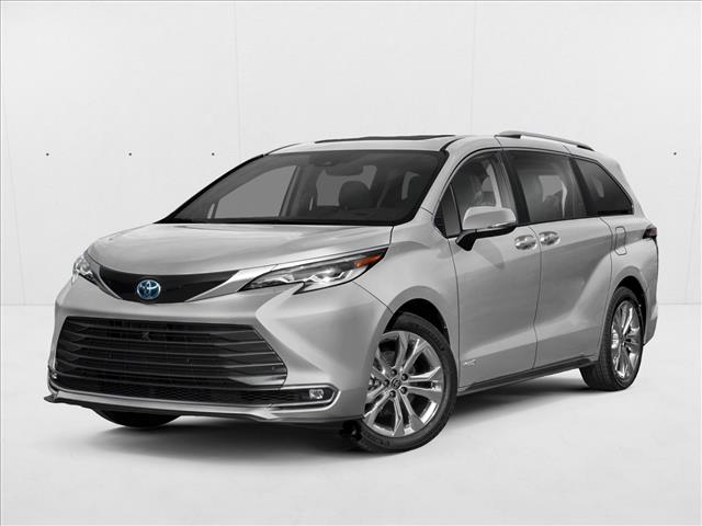 Silver/Gray 2023 Toyota Sienna Platinum 7-Passenger AWD Minivan All-Wheel Drive Automatic