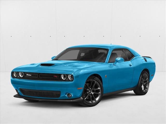 B5 Blue Pearlcoat 2023 Dodge Challenger R/T Scat Pack RWD Coupe Rear-Wheel Drive 8-Speed Automatic