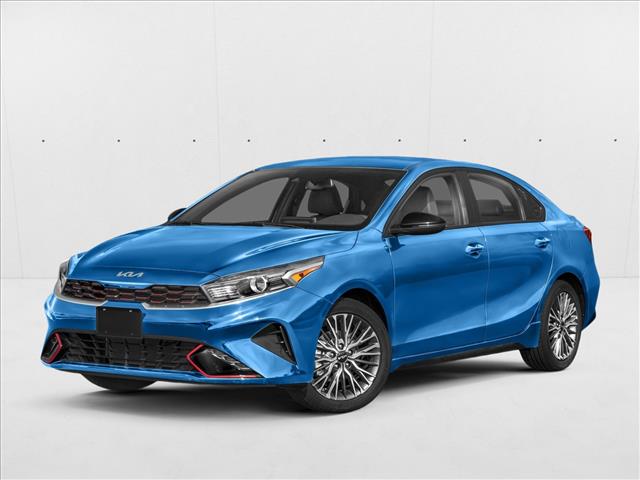 Sporty Blue 2023 Kia Forte Sedan Front-Wheel Drive Automatic