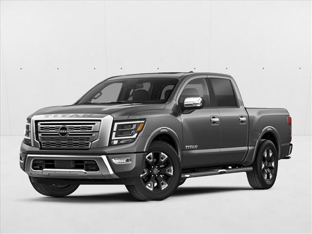 Gray (Gun Metallic) 2023 Nissan Titan Pickup Truck 4X2 9-Speed Automatic