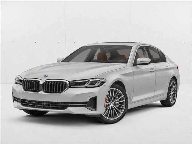Mineral White Metallic 2023 BMW 5 Series Sedan Rear-Wheel Drive Automatic