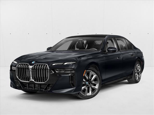 Carbon Black Metallic 2023 BMW 7 Series 740i RWD Sedan Rear-Wheel Drive 8-Speed Automatic