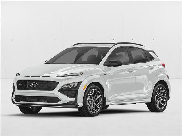 Lunar White 2023 Hyundai Kona SUV / Crossover All-Wheel Drive 7-Speed Automatic