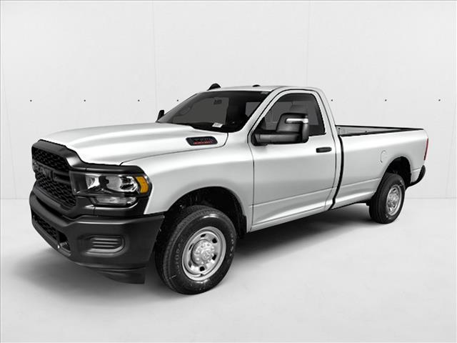 Bright White Clear 2023 RAM 2500 Pickup Truck Four-Wheel Drive 8-Speed Automatic