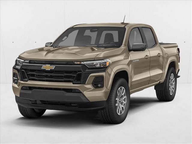 Sand Dune Metallic 2023 Chevrolet Colorado Trail Boss Crew Cab 4WD Pickup Truck Four-Wheel Drive 8-Speed Automatic