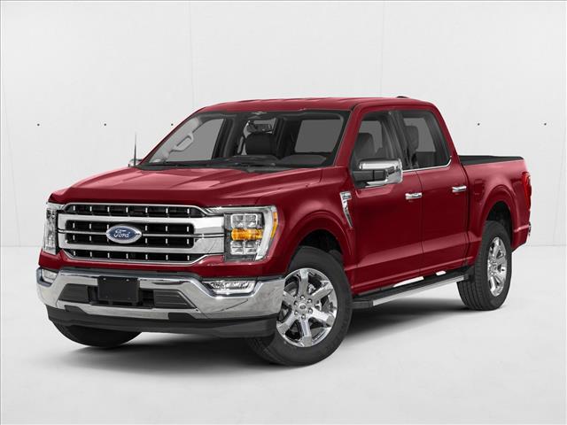 Rapid Red Metallic Tinted Clearcoat 2023 Ford F-150 Lariat SuperCrew 4WD Pickup Truck Four-Wheel Drive Automatic