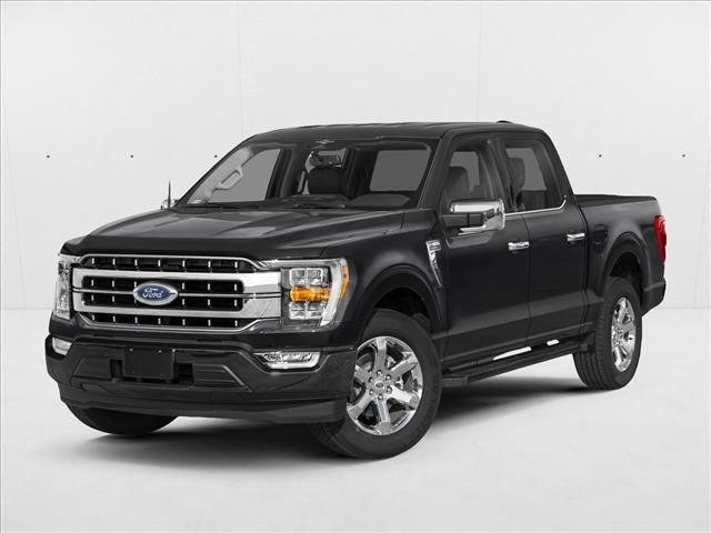 Agate Black Metallic 2023 Ford F-150 Lariat SuperCrew 4WD Pickup Truck Four-Wheel Drive Automatic