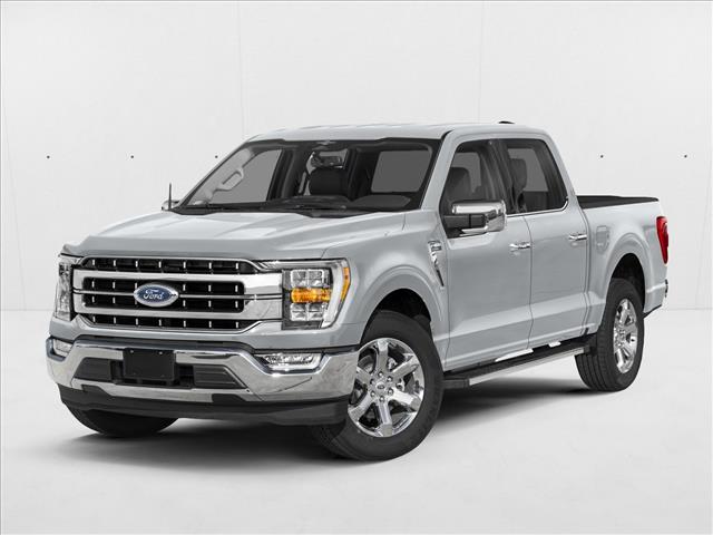 Iconic Silver Metallic 2023 Ford F-150 Lariat SuperCrew 4WD Pickup Truck Four-Wheel Drive Automatic