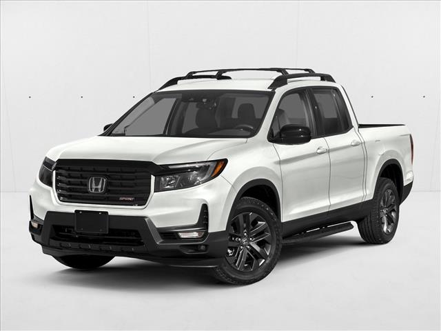 Platinum White Pearl 2023 Honda Ridgeline Sport AWD Pickup Truck All-Wheel Drive Automatic