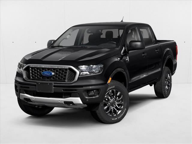 Black 2023 Ford Ranger XLT SuperCrew RWD Pickup Truck 4X2 Automatic