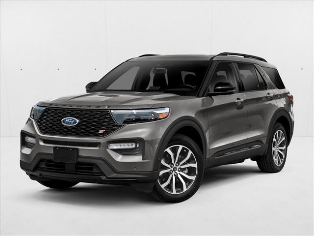 Carbonized Gray Metallic 2023 Ford Explorer ST AWD SUV / Crossover All-Wheel Drive Automatic