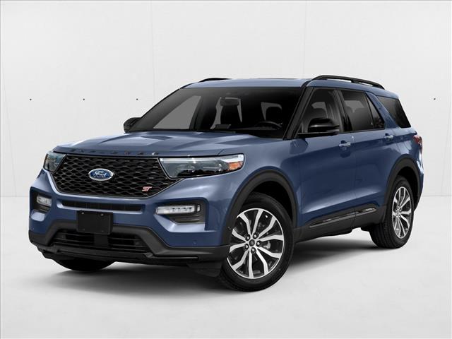 Stone Blue Metallic 2023 Ford Explorer ST AWD SUV / Crossover All-Wheel Drive Automatic