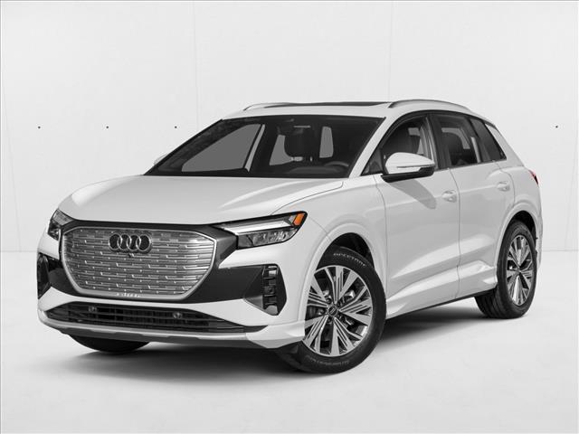 Silver 2023 Audi Q4 e-tron SUV / Crossover All-Wheel Drive 1-Speed Automatic