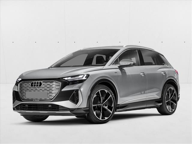 Pebble Gray 2023 Audi Q4 e-tron SUV / Crossover Rear-Wheel Drive 1-Speed Automatic