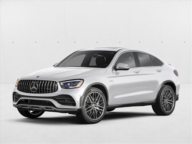 Polar White 2023 Mercedes-Benz GLC AMG GLC 43 4MATIC Coupe All-Wheel Drive Automatic