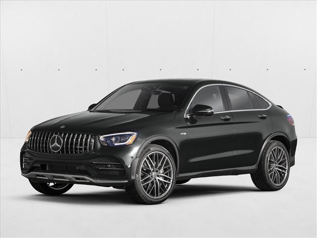 Gray (Manufaktur Selenite Grey Magno) 2023 Mercedes-Benz GLC Coupe All-Wheel Drive Automatic