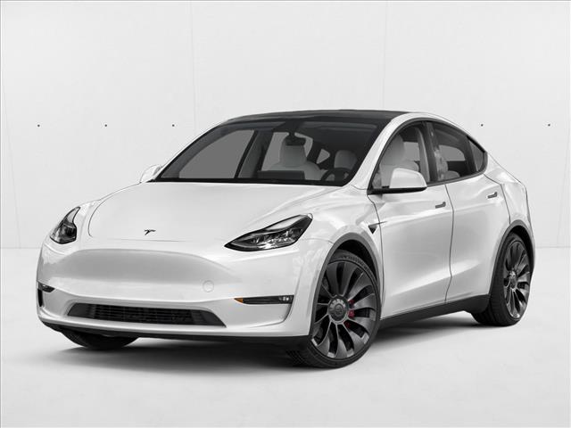 Pearl White Multi-Coat 2023 Tesla Model Y Long Range AWD SUV / Crossover All-Wheel Drive 1-Speed Automatic