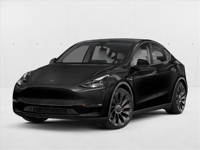 Solid Black 2023 Tesla Model Y Long Range AWD SUV / Crossover All-Wheel Drive 1-Speed Automatic