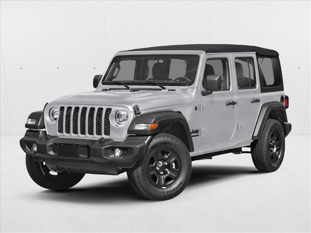 Silver Zynith Clearcoat 2024 Jeep Wrangler Sahara 4-Door 4WD SUV / Crossover Four-Wheel Drive 8-Speed Automatic