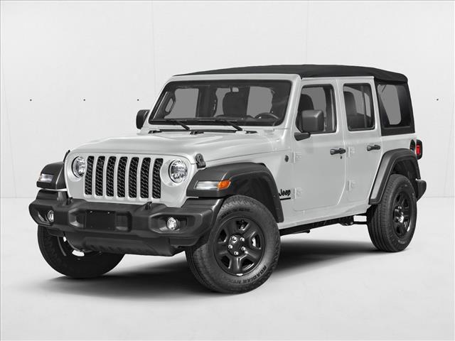 Bright White Clearcoat 2024 Jeep Wrangler SUV / Crossover Four-Wheel Drive 8-Speed Automatic