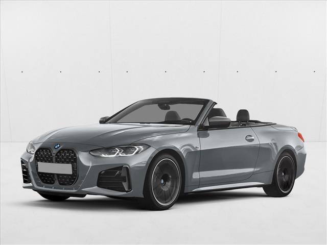 Gray (Brooklyn Grey Metallic) 2024 BMW 4 Series M440i Convertible RWD Convertible Rear-Wheel Drive Automatic