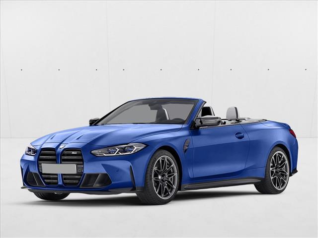 Gray (Dravit Grey Metallic) 2024 BMW M4 Competition xDrive Convertible AWD Convertible All-Wheel Drive 8-Speed Automatic