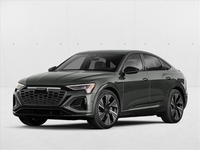 Blue 2024 Audi Q8 e-tron Sportback Sedan All-Wheel Drive 1-Speed Automatic