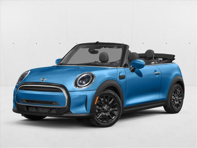 Island Blue Metallic 2024 MINI Cooper Convertible Front-Wheel Drive 6-Speed Manual