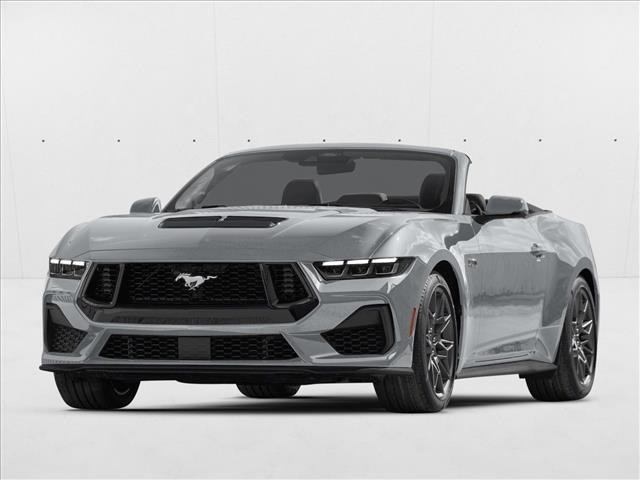 Silver 2024 Ford Mustang Convertible Rear-Wheel Drive Automatic